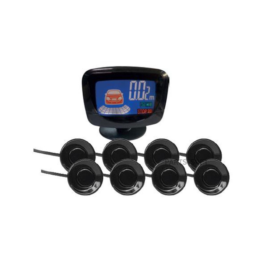 Парктроник 8 датчиков "AVS" PS-528 (цветной LCD-Дисплей) - AVS None None